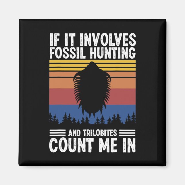 Fossil Hunting Relict Hunter Magnet (Framsidan)
