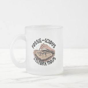 Fossil-icious Firande Frostad Glasmugg