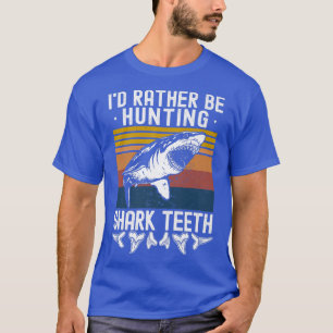 Fossil Jakt-ID i stället för att jaga hajtjud T Shirt