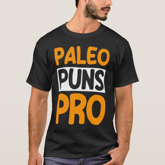 Fossil jaktdräkt för paleontolog t shirt (Framsida)