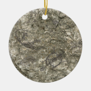 Fossil Julgransprydnad Keramik