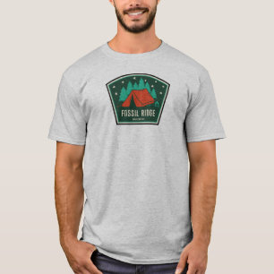 Fossil Ridge Wilderness Colorado Camping T Shirt