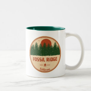 Fossil Ridge Wilderness Colorado Två-Tonad Mugg