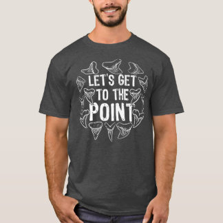 Fossil Shark Teeth Samling Fossil Hunter Paleon T Shirt