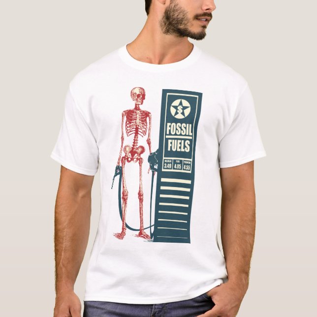 Fossil tankar skjortan t-shirt (Framsida)