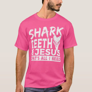Fossil Tooth Hunter Design for an Shark Tooth Hunt T Shirt