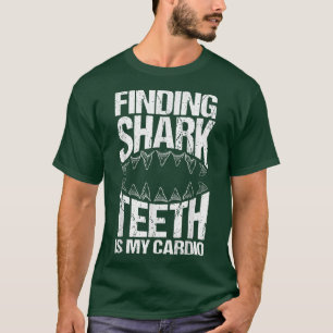 Fossil Tooth Hunter & Shark Teeth Samling T Shirt