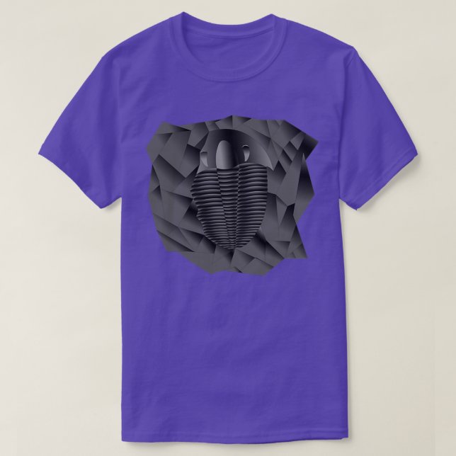 Fossil Trilobite T Shirt (Design framsida)