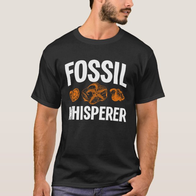 Fossil Whisperer Costume Kärlek Fossil Hunting T Shirt (Framsida)