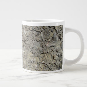Fossiliferande kalksten jumbo mugg
