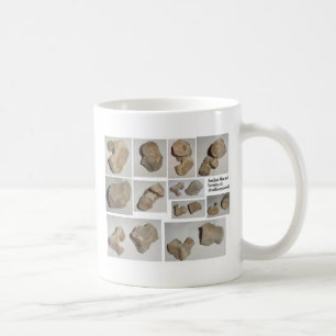 FOSSILIZED DÄGGDJURS- KOTA KAFFEMUGG