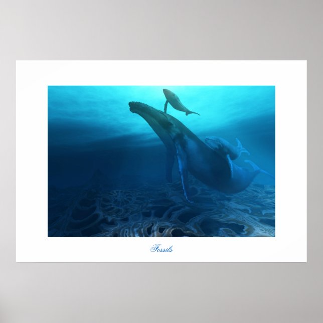 FOSSILS SKRIV UT POSTER (Framsidan)