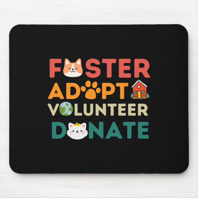 Foster Adopt Volunteer Donate Rädda djuren Shelte Musmatta (Framsidan)