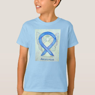 Foster Care Awareness Blue Ribbon Anpassningsbar S T-shirt