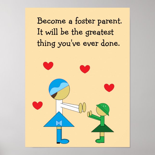 Foster Care: Poster (Framsidan)