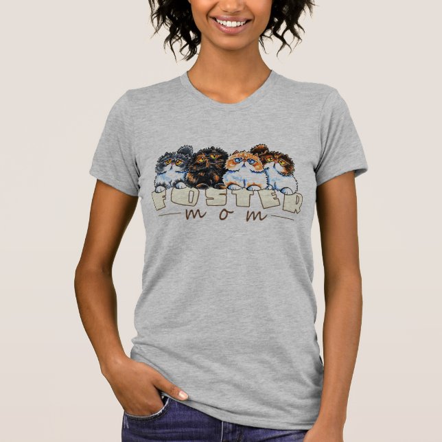 Foster Cat Mamma T-shirt (Framsida)