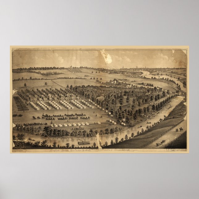 Foster, Cuyahoga Falls, Ohio (1880) Poster (Framsidan)