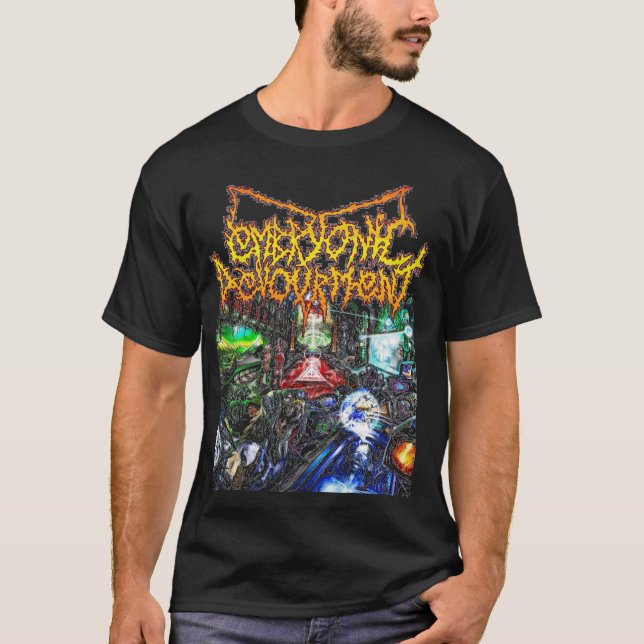 FOSTER- DEVOURMENT-SKJORTA TEE (Framsida)