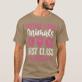 Foster Djurvård Djurhem Djur Räddare T Shirt