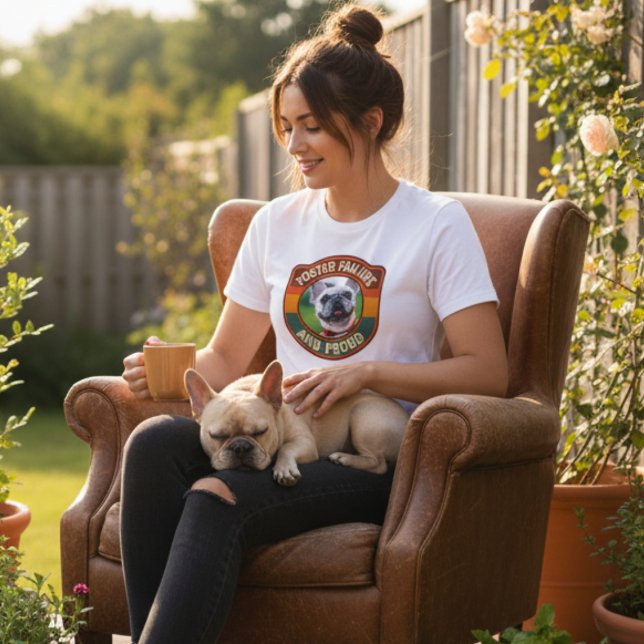 Foster Failure och stolt husdjurs fotogåva T Shirt (Foster Failure Animal Photo tshirt
)