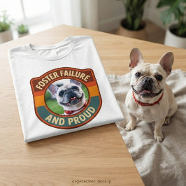 Foster Failure och stolt husdjurs fotogåva T Shirt