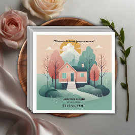 Foster för snabb och modern adoption för hemmet in pappersservett