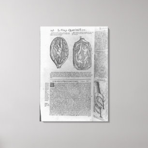 Foster illustration från 'Oeuvres Canvastryck