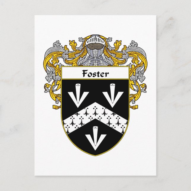 Foster Jackat av Arm (Mantled) Vykort (Framsida)