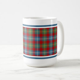 Foster Klan Ancient Tartan Kaffemugg