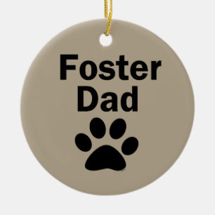 Foster Pappa Julgransprydnad Keramik