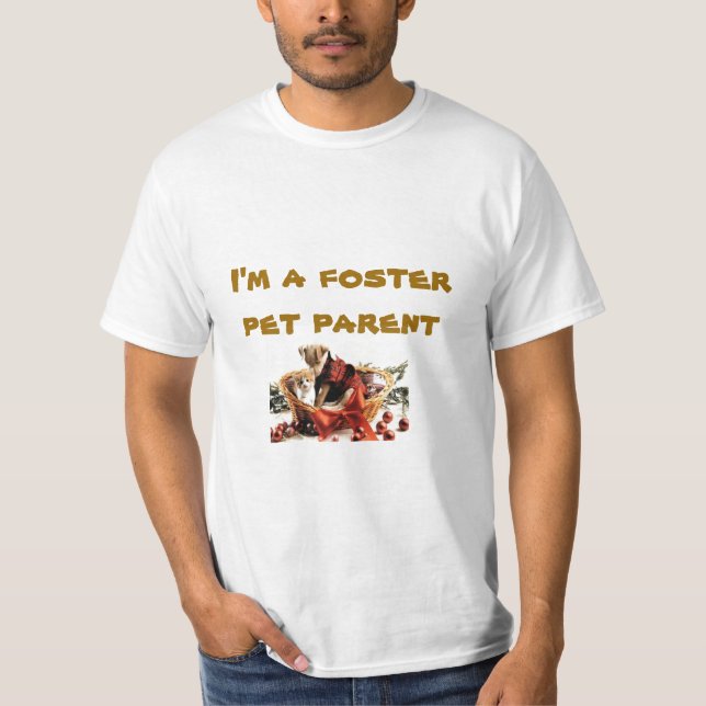 Foster Pet Parent T-shirt (Framsida)