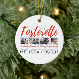 Fosteretkeramiskt ornament
