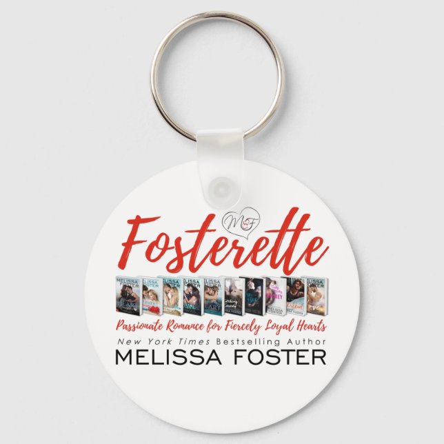 Fosterette Round Keychain Nyckelring (Framsida)