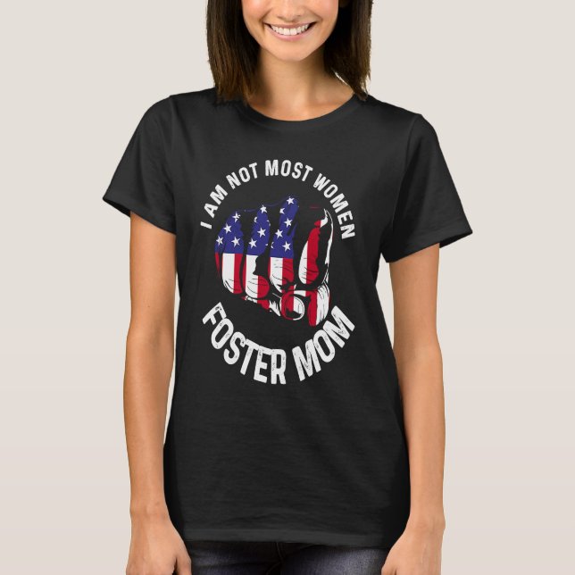 Fosterförälder Mamma Pappa Fosterhem T Shirt (Framsida)