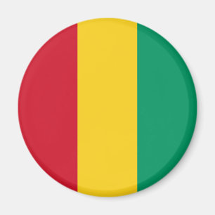 Fosterländska Guineas flagga Magnet