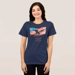Fosterlandsvänner minns solid marinblå t shirt