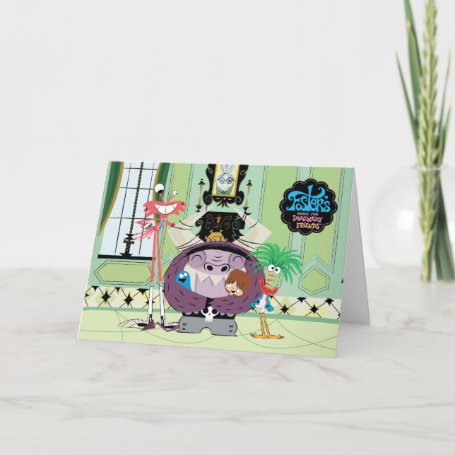 Fosters hem för Fokinarvänner | Group Hug Kort (Framsida)