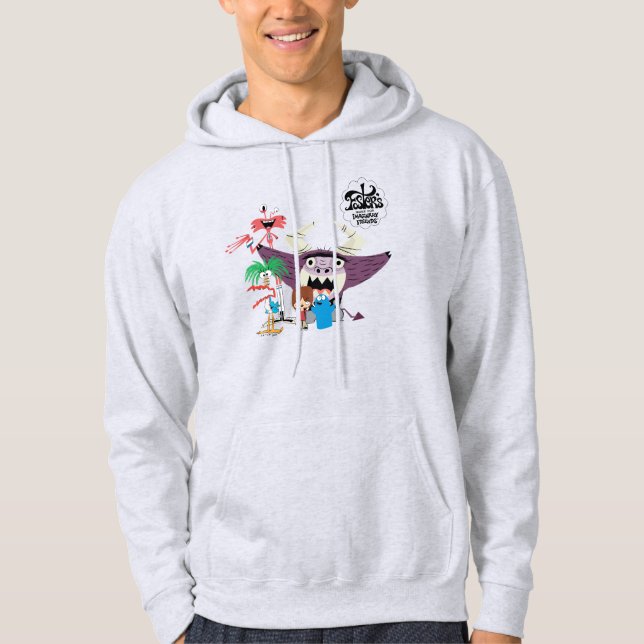 Fosters hem för Fokinarvänner | Välkommen Hoodie (Framsida)