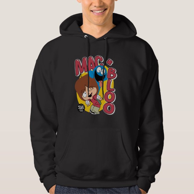 Foster's Home for Imaginary Friends Mac and Bloo F Hoodie (Framsida)