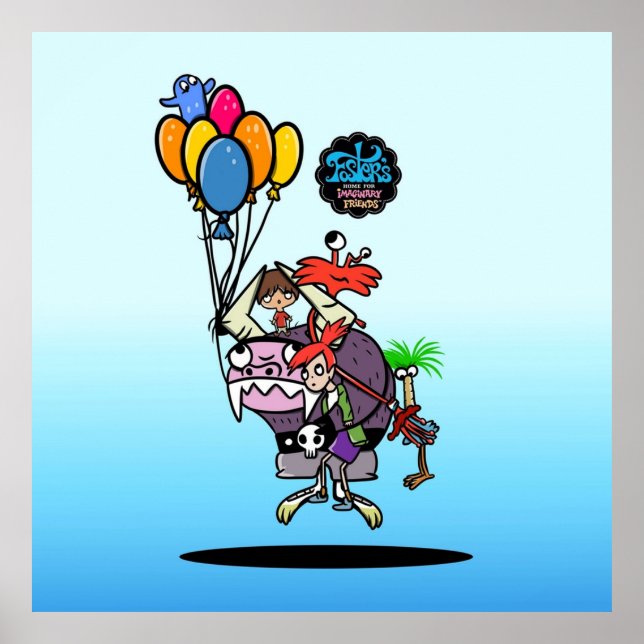 Fosters Home for Imaginary Friends Poster (Framsidan)