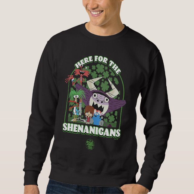 Foster's Home for Imaginary Friends St Patrick's D Lång Ärmad Tröja (Framsida)