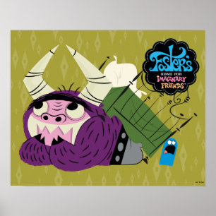 Foster's Home for Imaginary Friends Under Bed Poster