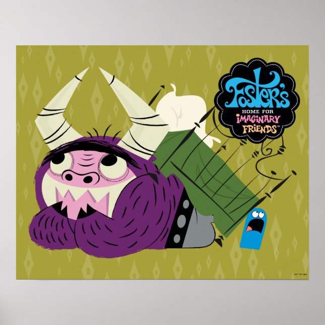 Foster's Home for Imaginary Friends | Under Bed Poster (Framsidan)