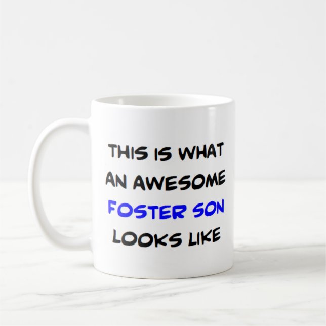 fosterson, fantastisk kaffemugg (Vänster)