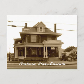 Fostoria Glass Museum Vykort
