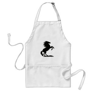 Fostra den svart hingsten - förkläde