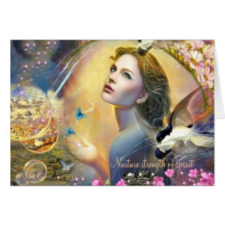 Fostranstyrka av anden hälsningskort