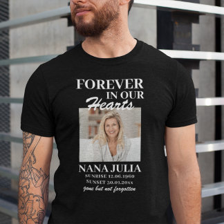 Fosvart-begravningsminne T-Shirt