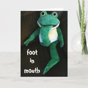 FOT I MUL-DU SER FABULÖST PÅ BIRTHDAG KORT