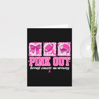Fotavdragsfack för bröstcancer på Rosa ut Kort